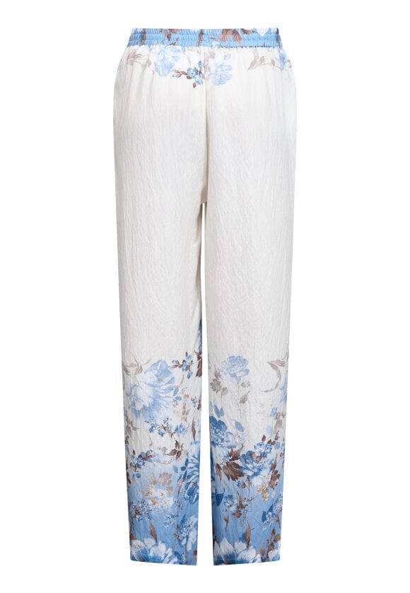 Love & Divine - Love207-44 19857 - 812 - Blue/Brown Flower Bukser 