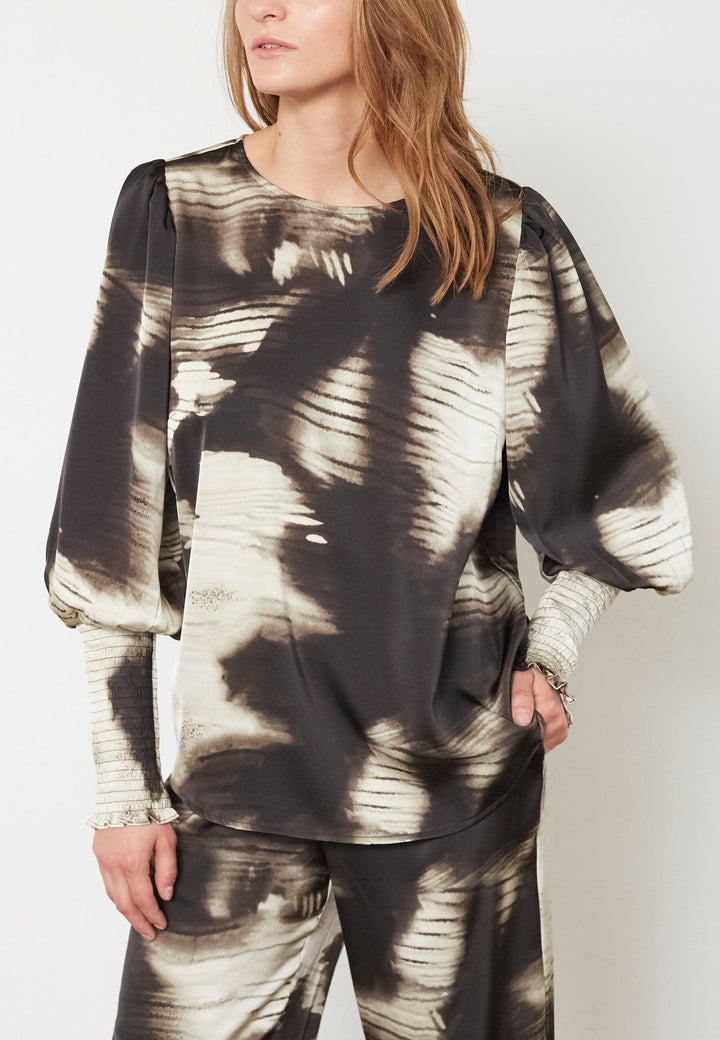 Love & Divine - Love738-24 19421 - 803 - Graphic Bluser 