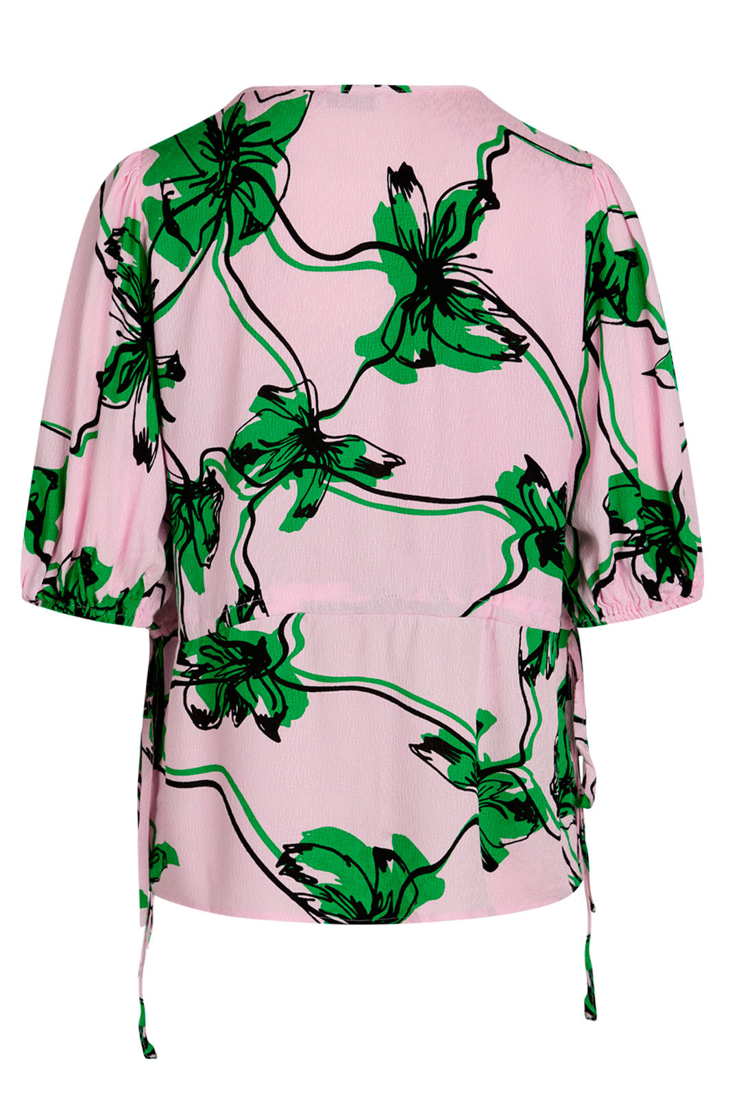 Love & Divine - Love819 Shirt - Pale Pink/Green Bluser 