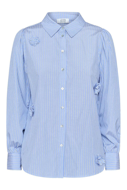 Love & Divine - Love919-21 19371 - 831 - Blue Stripes Skjorter 