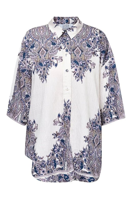 Love & Divine - Love971-17 19894 - 802 - Champagne Paisley Skjorter 