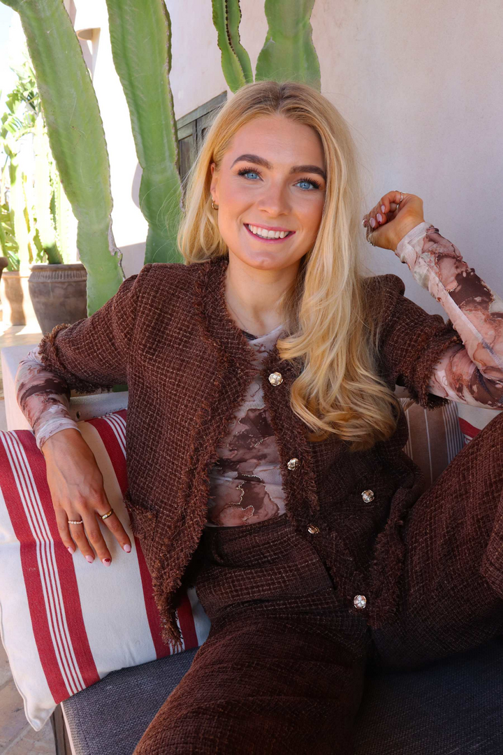 Liberte - Coco Ss Jakcet 22182 - Mocca