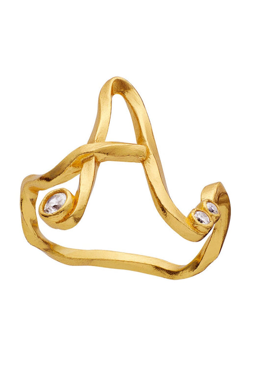 Maanesten - A Alphabet Ring - 4887a Ringe 