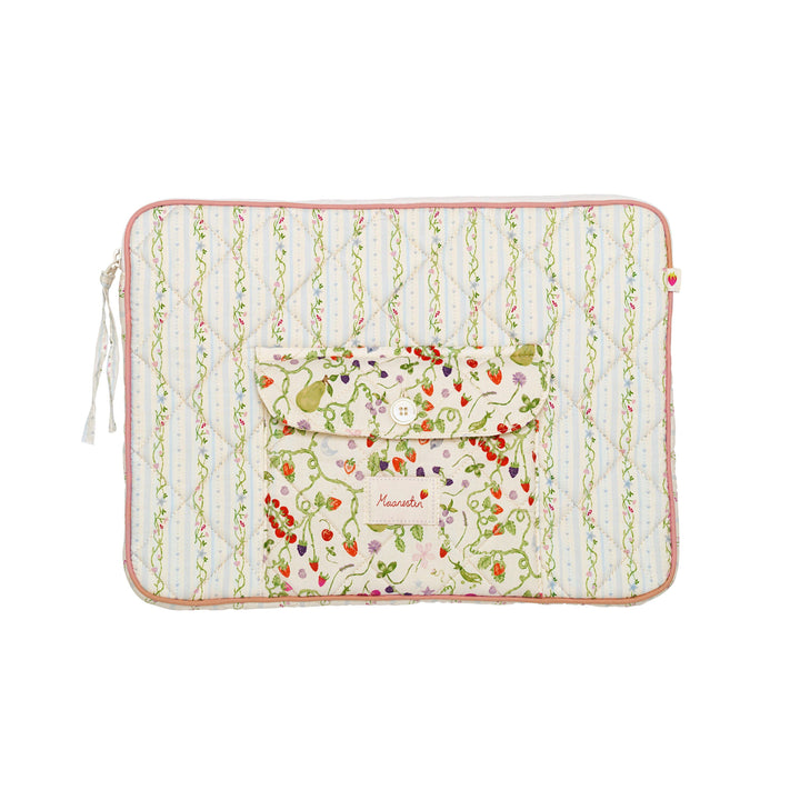 Maanesten - Alesea Computer Sleeve Summer Stripes Blue - 4118 Tasker 