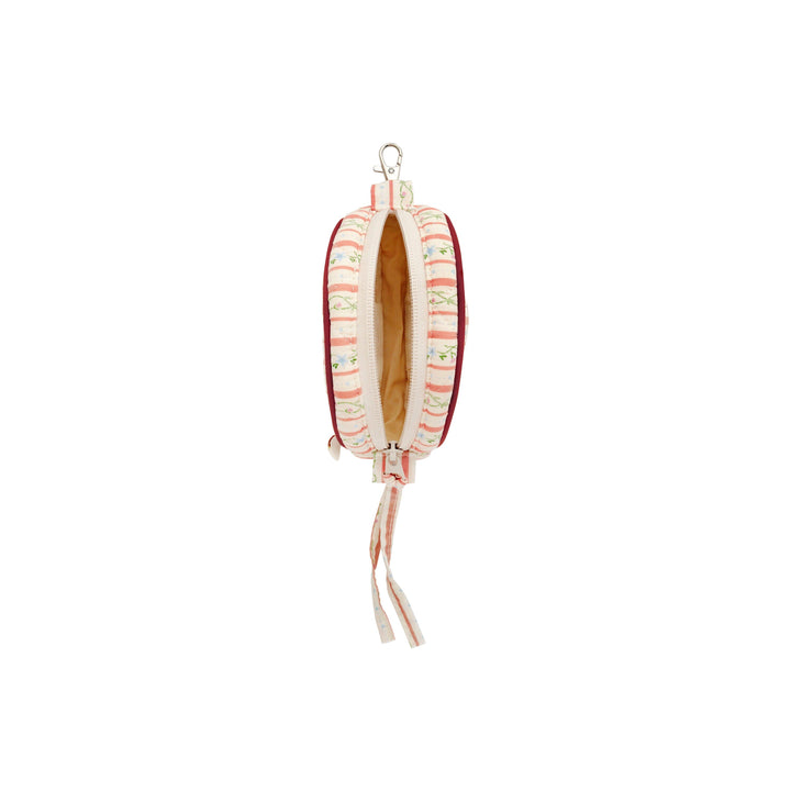 Maanesten - Rui Keychain Bag Summer Stripes Peach - 4116 Tasker 