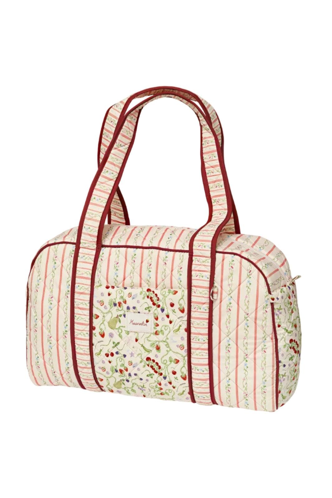Maanesten - Suvi Quilted Bag Summer Stripes Peach - 4115 Tasker 