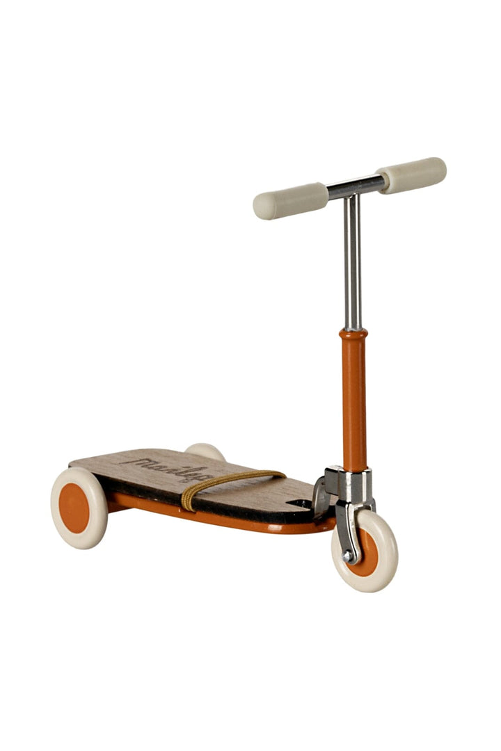 Maileg - Løbehjul, Mus - Orange - Mouse Acc Legetøj 