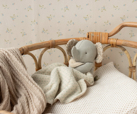 Maileg - Lullaby Friends, Elefant, Mini, Grå 16-6971-00 Legetøj 