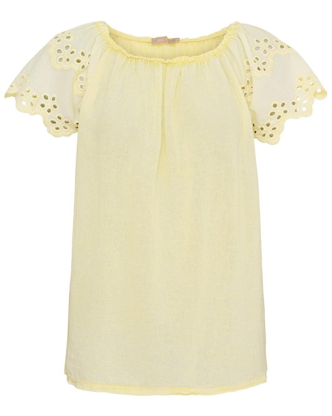 Forudbestilling - Marta Du Chateau - Mdcrandi Top 22826 - Yellow Toppe 