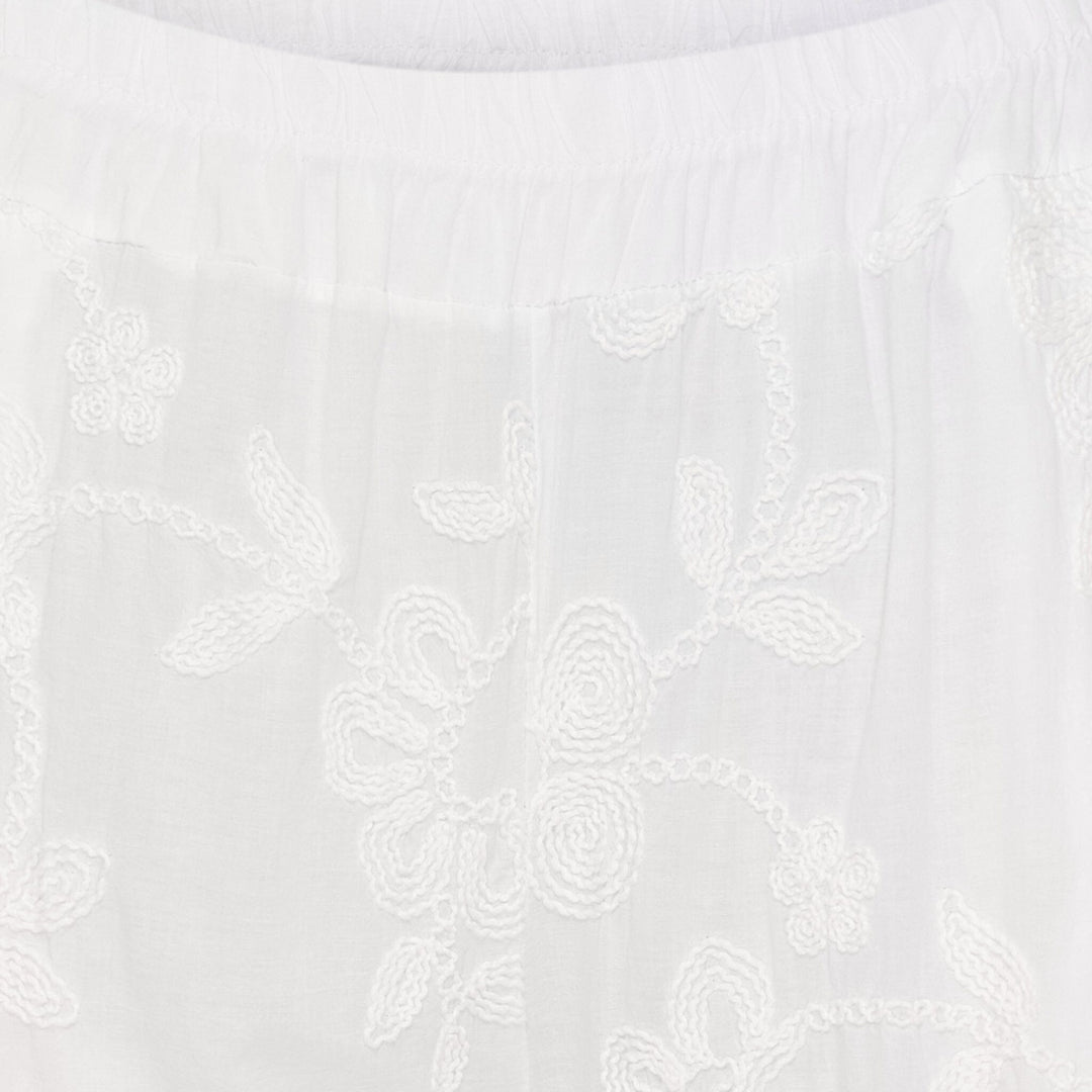 Marta Du Chateau - Mdcamira Pants 6192 - White Bukser 