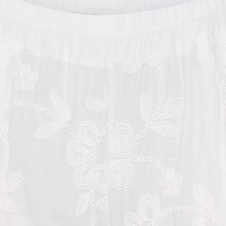 Marta Du Chateau - Mdcamira Pants 6192 - White Bukser 