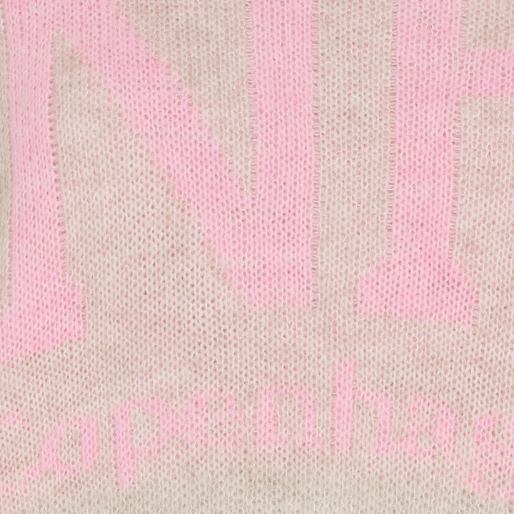 Marta Du Chateau - Mdcaria Knit 8111 - Beige/Pink Strikbluser 