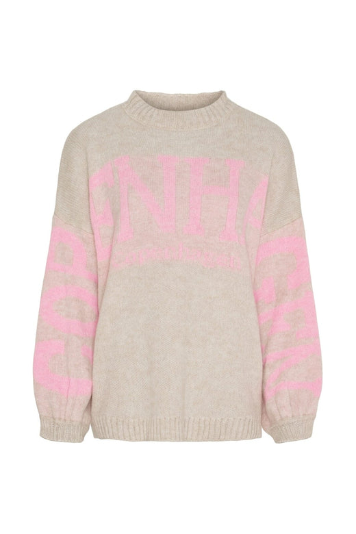 Marta Du Chateau - Mdcaria Knit 8111 - Beige/Pink