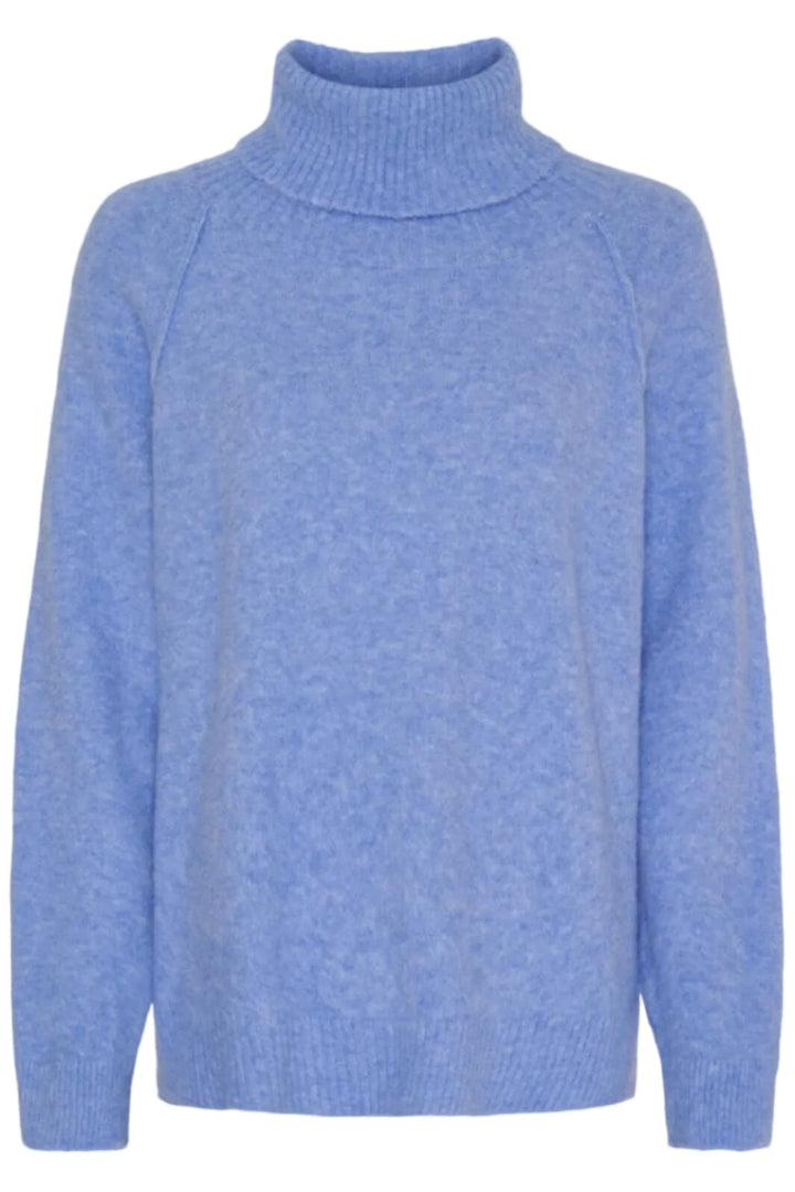 Marta Du Chateau - Mdcashira Knit KN8012 - Sky079 Strikbluser 