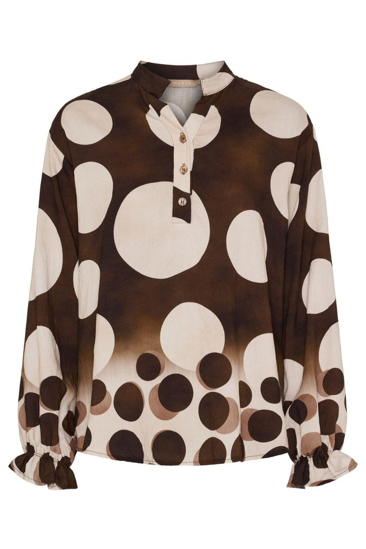 Marta Du Chateau - Mdcaspen Shirt 7704 - Marroneez552Db Skjorter 