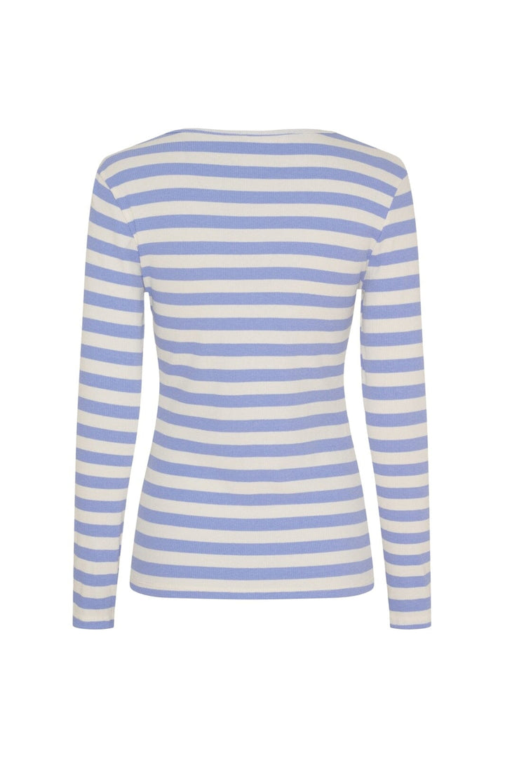 Marta Du Chateau - Mdcbegonia Ls Tee 7702 - Celeste