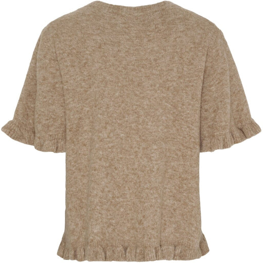 Marta Du Chateau - Mdcbriala Knit KN8129 - Fango1617 Strikbluser 