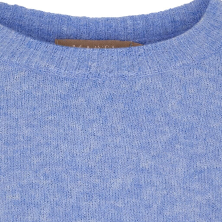 Marta Du Chateau - Mdcbriala Knit KN8129 - Sky2027 Strikbluser 