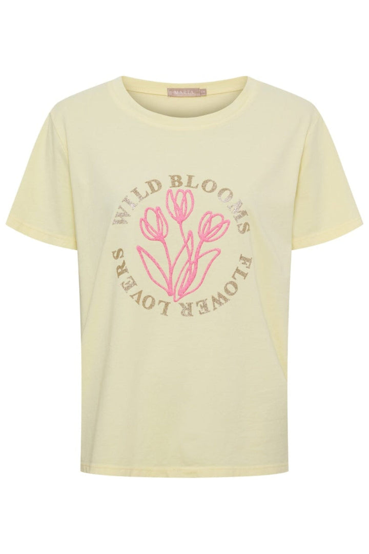 Marta Du Chateau - Mdcbrianna Tee 22585 - Yellow