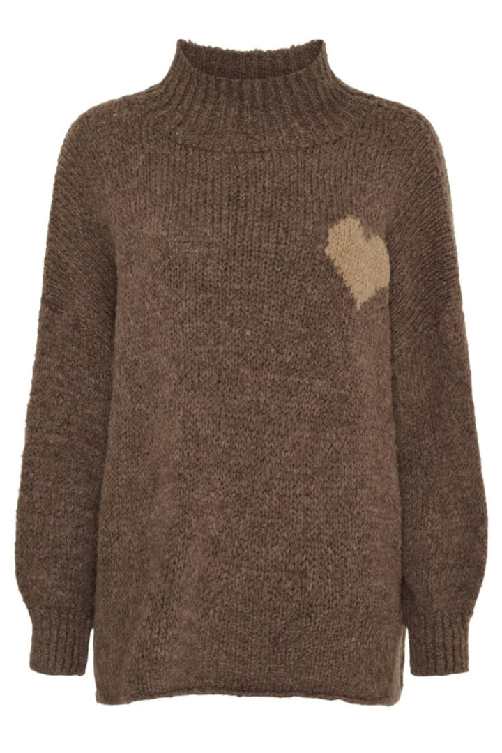 Marta Du Chateau - Mdccedar Knit 9232 - Fango/Light Camel