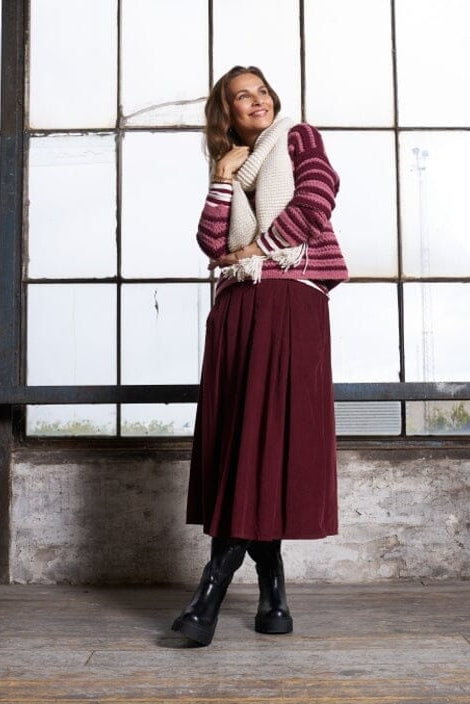 Marta Du Chateau - Mdcciela Skirt 257080V - Bordeaux6269