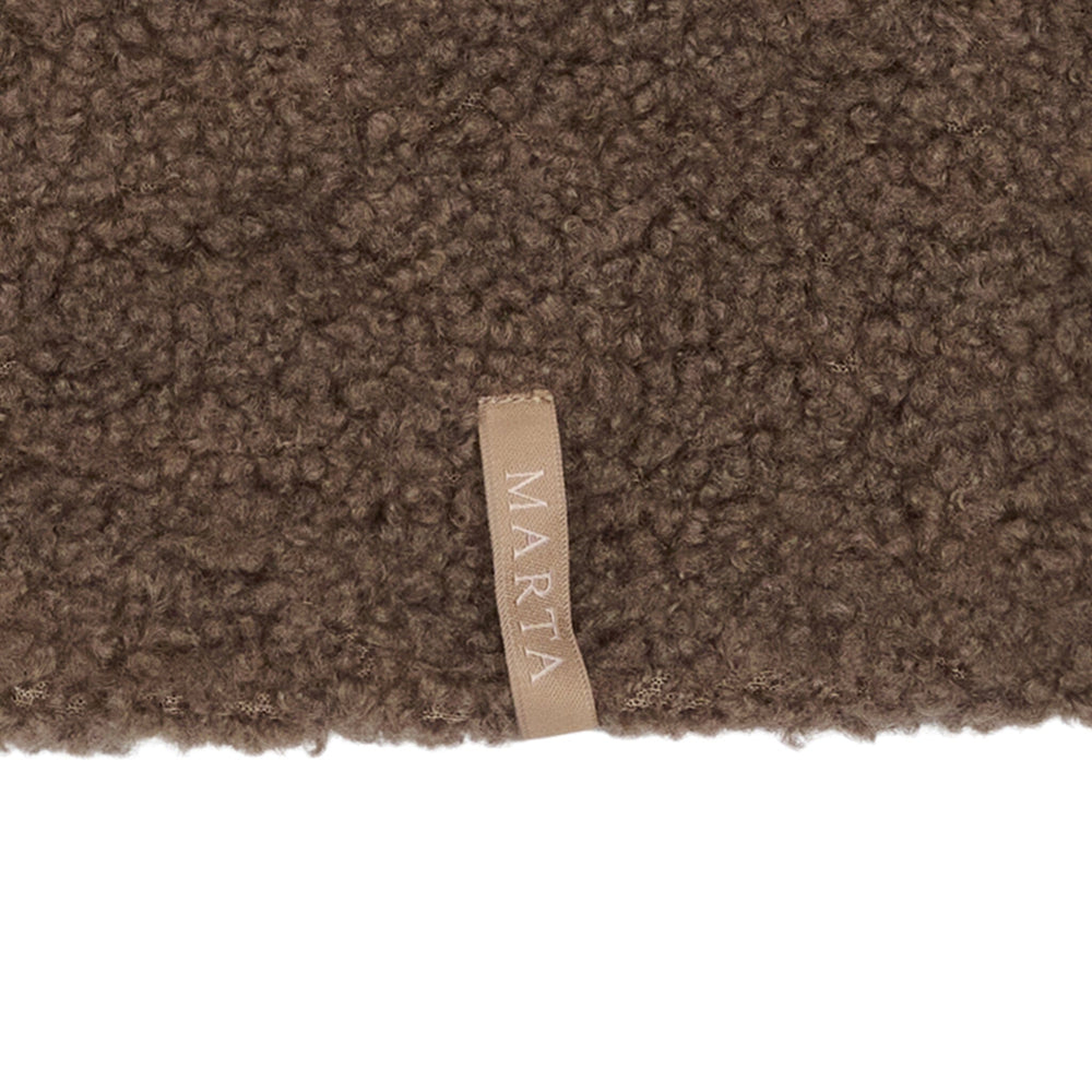 Marta Du Chateau - Mdccleore Teddy Balaclava 172-1400-A - Brown Tørklæder 