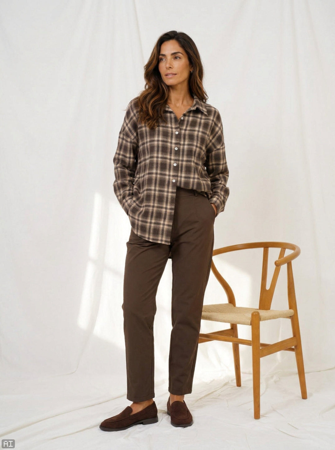 Marta Du Chateau - Mdccloud Shirt 92050 - Brown Skjorter 