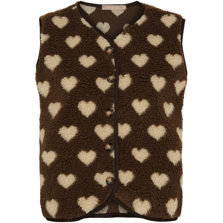 Marta Du Chateau - Mdcdahlia Vest 25710 - Moro/Camello Veste 