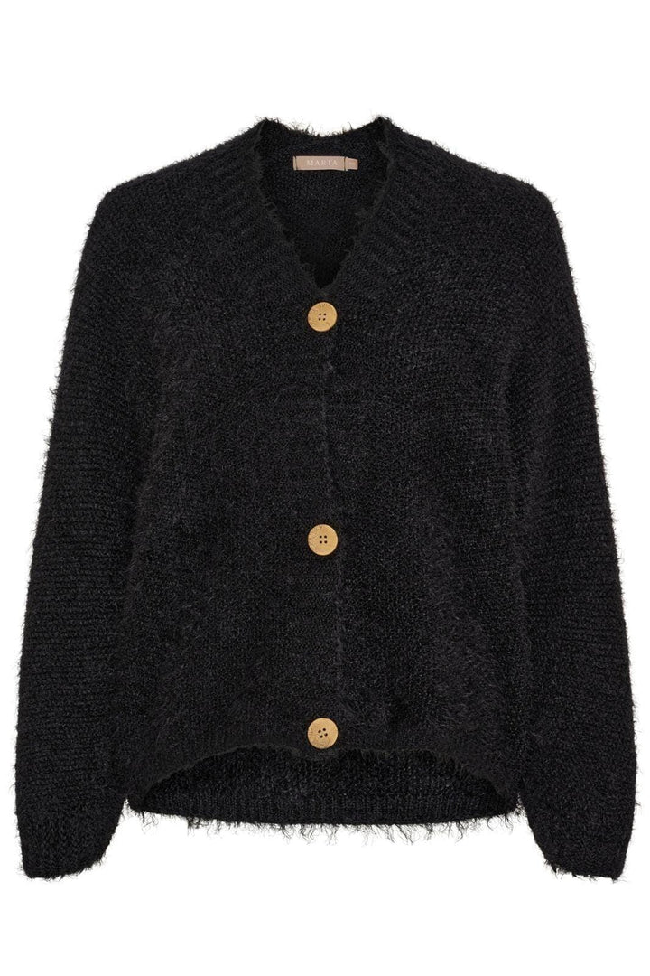 Marta Du Chateau - Mdcdakota Knit 809 - Black Cardigans 