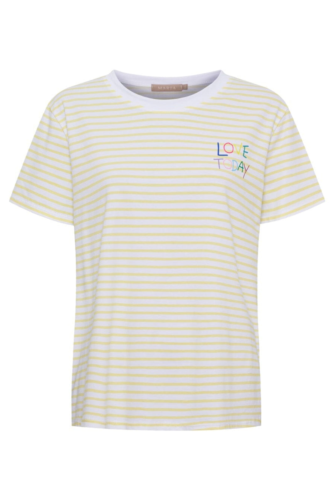 Marta Du Chateau - Mdcfiora Tee 22585 - Yellow