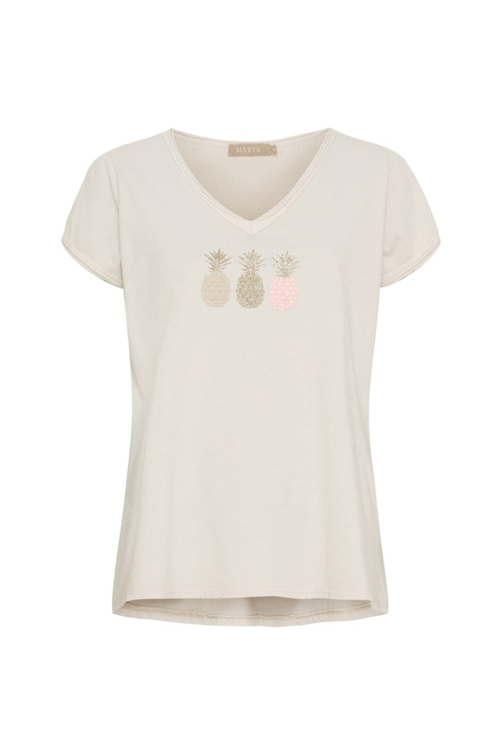 Marta Du Chateau - Mdcgemma Tee 22031 - Beige