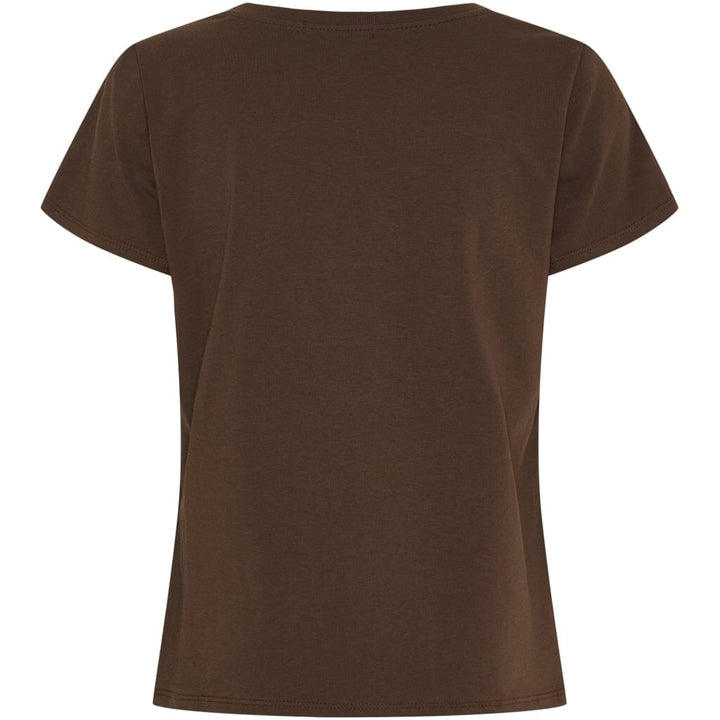 Marta Du Chateau - Mdcherdis Tee 84275 - Moro5/Beige T-shirts 