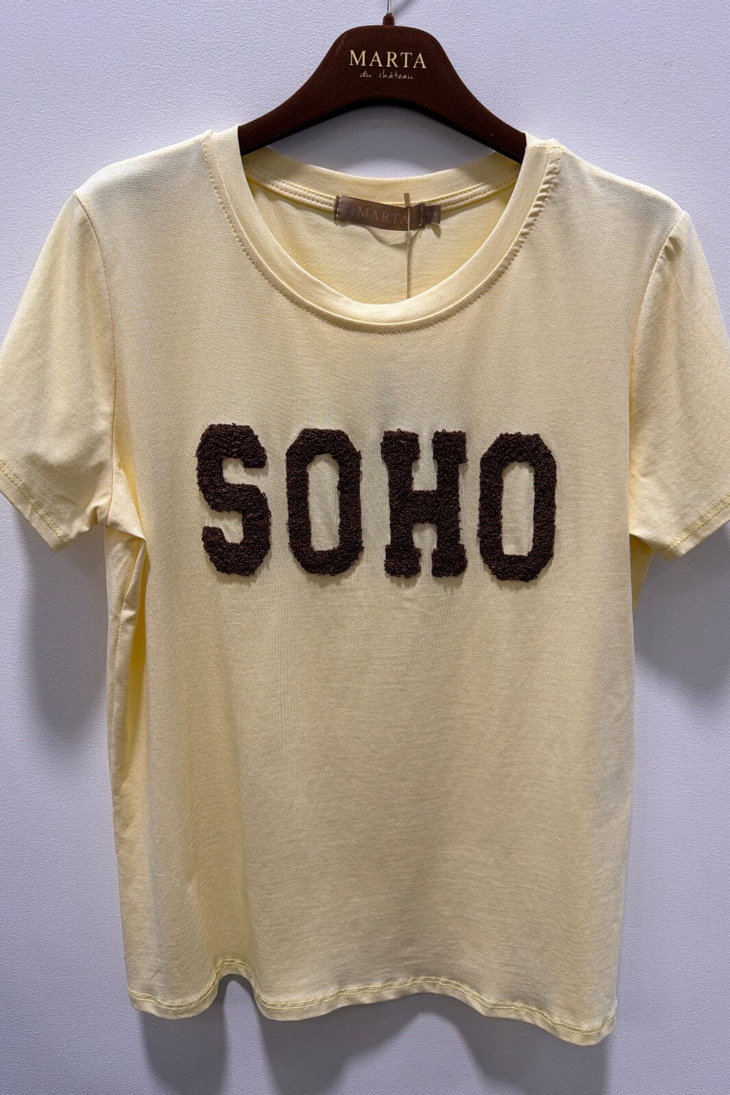 Marta Du Chateau - Mdcherdis Tee 84275 - Yellow14/Moro T-shirts 