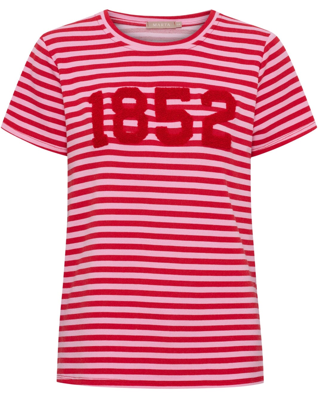 Marta Du Chateau - Mdchertha Tee 84275-1852S - Pink/Red T-shirts 