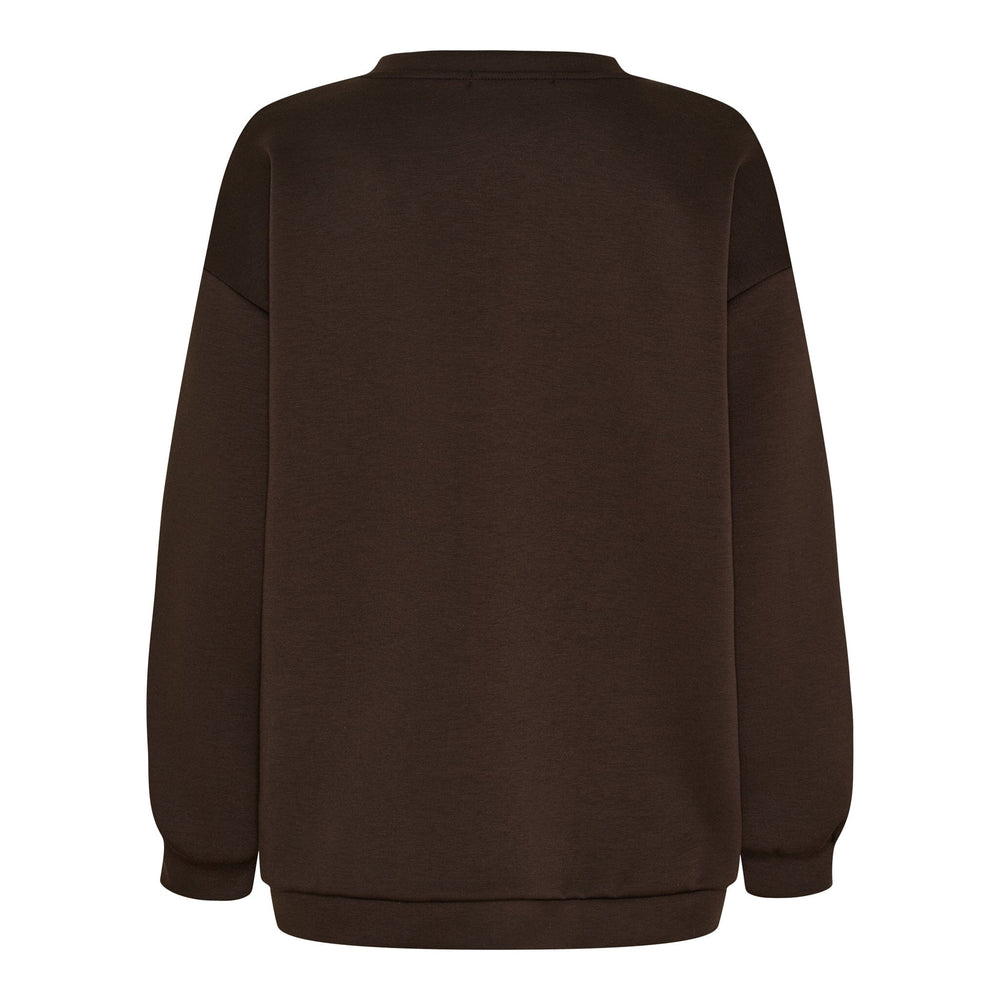 Marta Du Chateau - Mdchibiscus Sweatshirt 22659 - Brown/Yellow Sweatshirts 