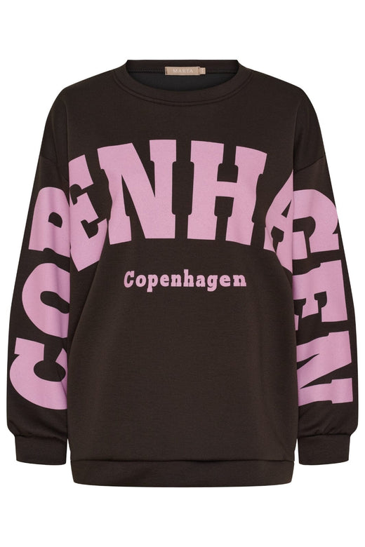 Marta Du Chateau - Mdchibiscus Sweatshirt 22659 - Moro Sweatshirts 