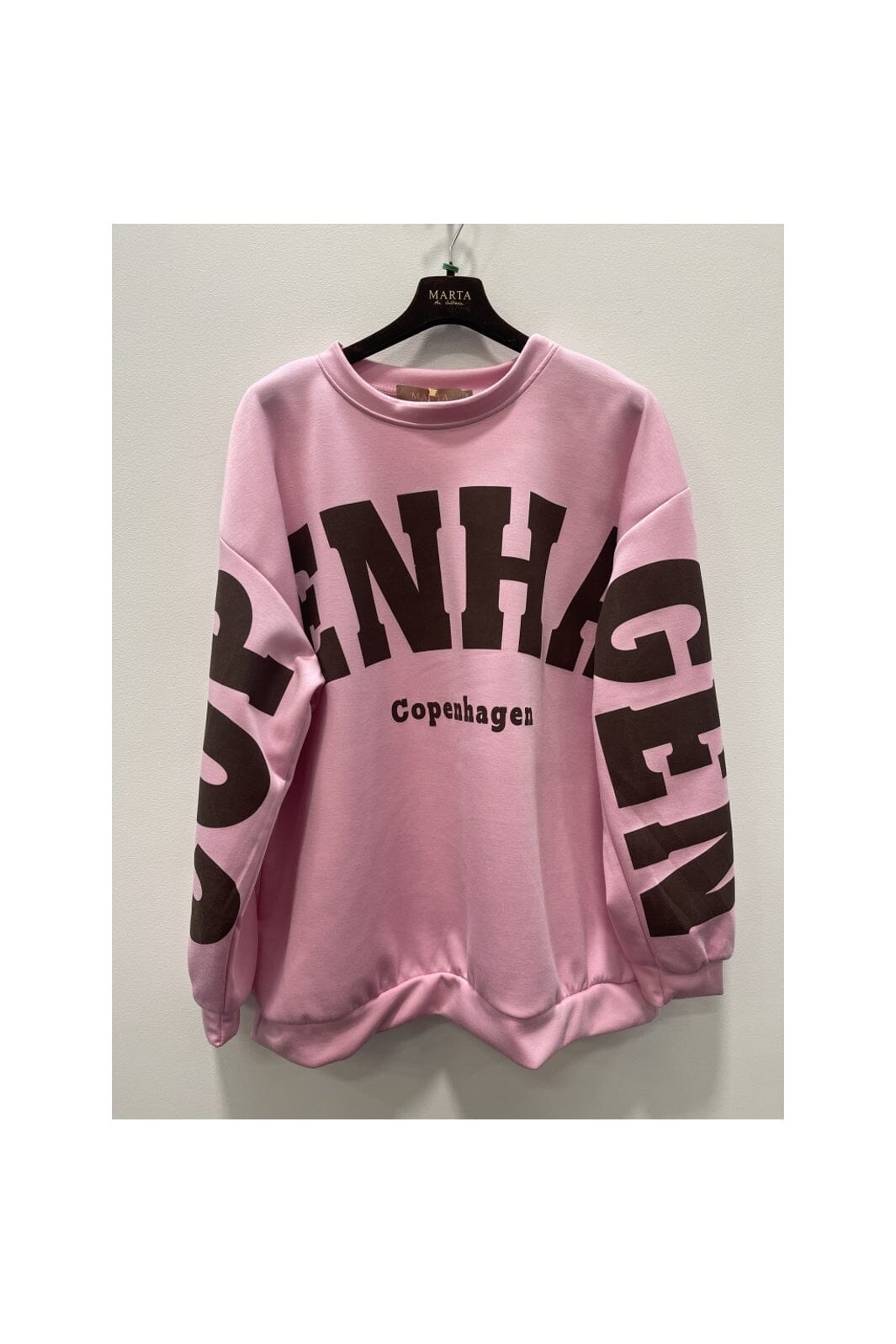 Marta Du Chateau - Mdchibiscus Sweatshirt 22659 - Pink