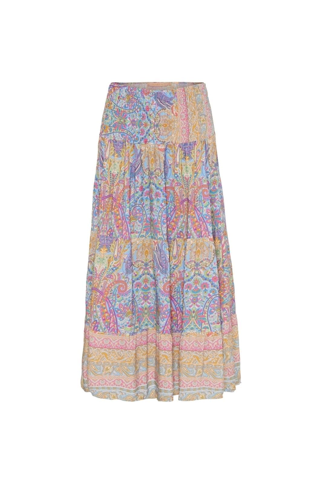 Marta Du Chateau - Mdcjosefina Skirt 5849 - Sky4174Print