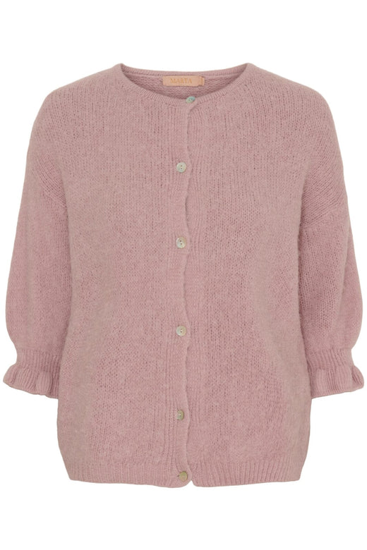 Marta Du Chateau - Mdcjuliana Knit 2413 - Old Pink Strikbluser 