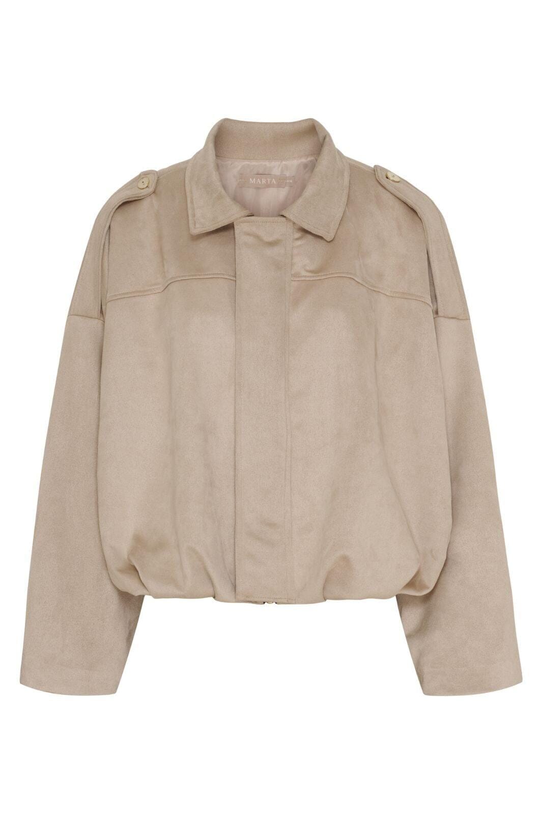 Marta Du Chateau - Mdckamelia Jacket 7821 - Beige Jakker 