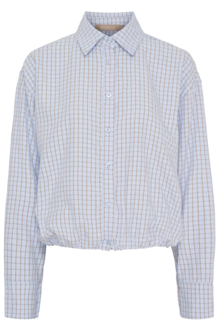 Marta Du Chateau - Mdclaerke Shirt 58771M - Sky Skjorter 