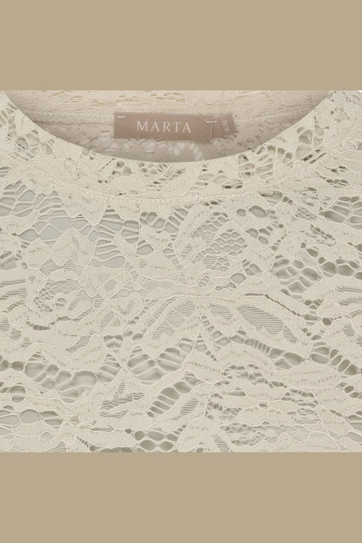 Marta Du Chateau - Mdcmilley Ls Tee 7707 - Beige