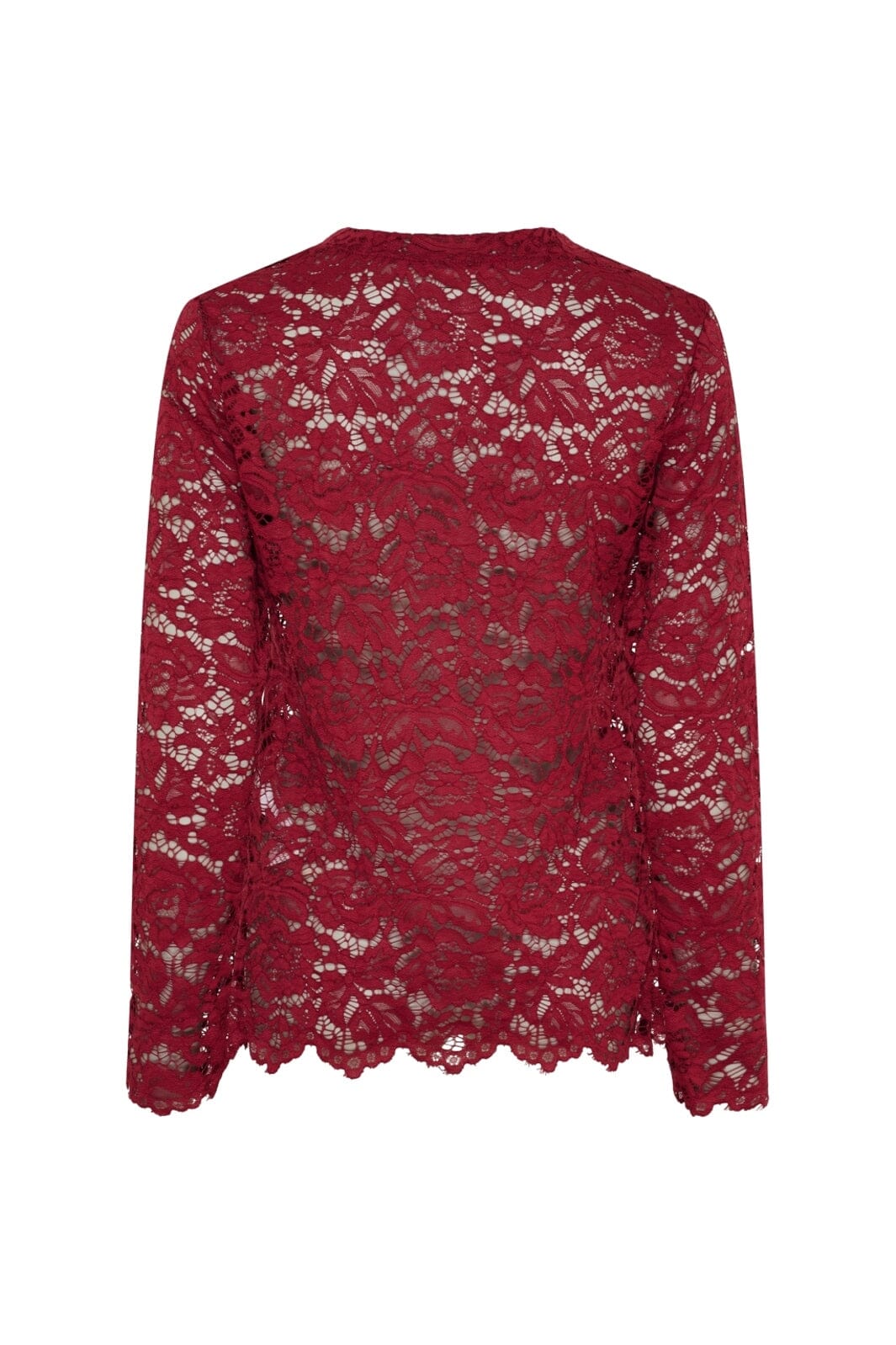 Marta Du Chateau - Mdcmilley Ls Tee 7707 - Bordeaux