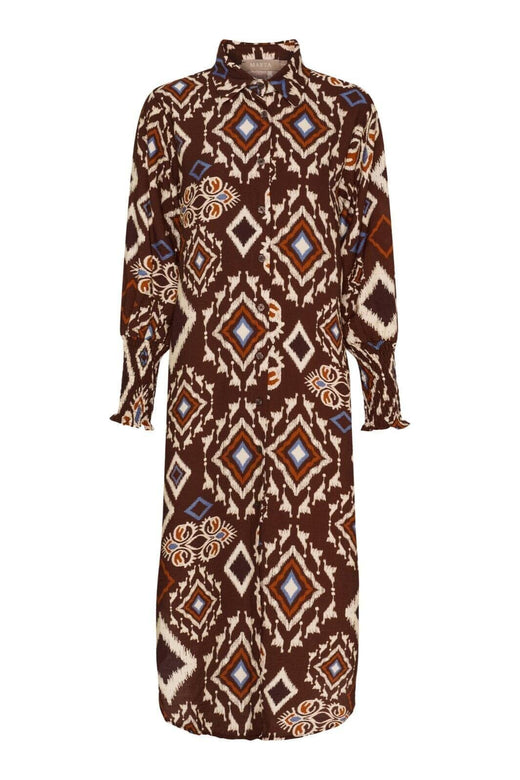 Marta Du Chateau - Mdcmoss Dress 7617- - Marrone786Tpz Kjoler 