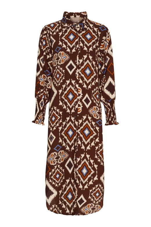 Marta Du Chateau - Mdcmoss Dress 7617- - Marrone786Tpz Kjoler 