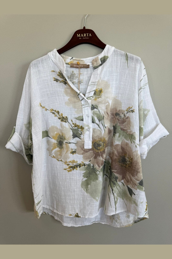 Marta Du Chateau - Mdcnadira Shirt 9122 - White