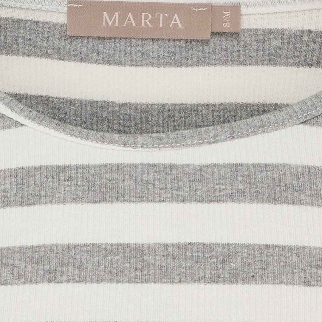 Marta Du Chateau - Mdcnena Tee 7524 - Melange10 T-shirts 