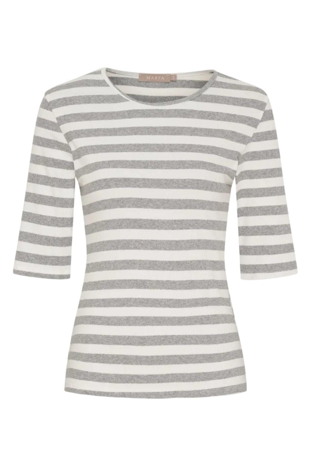 Marta Du Chateau - Mdcnena Tee 7524 - Melange10 T-shirts 