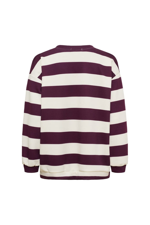 Marta Du Chateau - Mdcnerina Sweatshirt 22659S - Bordeaux/Pink