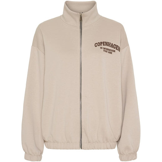 Marta Du Chateau - Mdcnete Cardigan 22669 - Beige/Moro Sweatshirts 